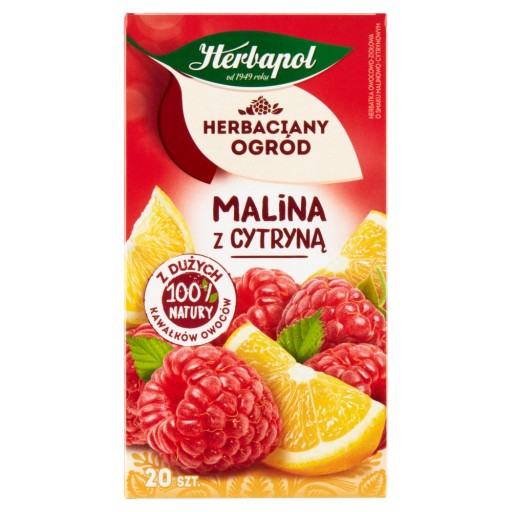 Herbapol Herbaciany Ogród Malina s citrónom 20x2,7g