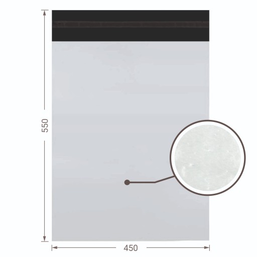 KURIÉRSKE FÓLIOVÉ BALENIA FÓLIOVÉ BALENIE 4XL VEĽMI PEVNÉ 450x550 50 KS