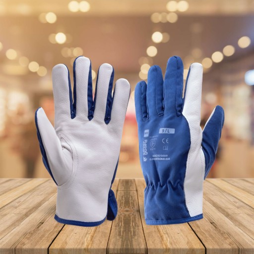 Ochranné pracovné rukavice z kozej kože COVERGUARD EUROSTRONG 820 r.9|L