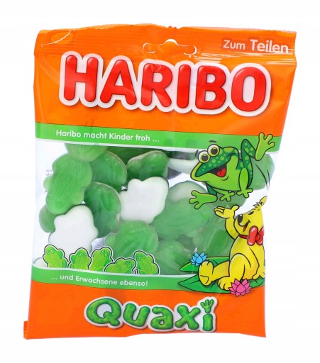 Haribo Quaxi želé žabky s penou 175g DE