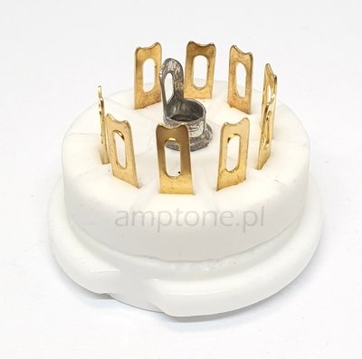 Keramická zásuvka Noval 9pin Gold typ 3