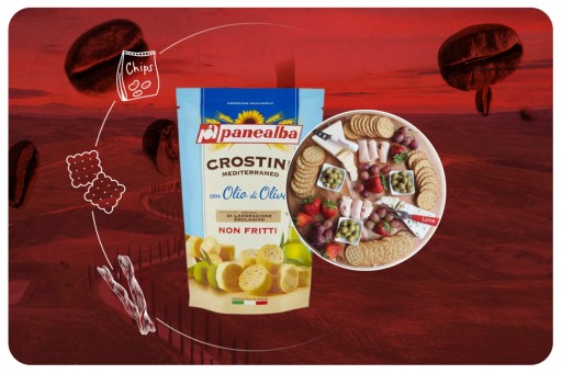 Panealba Crostini Olio - toast s olivovým olejom 100g