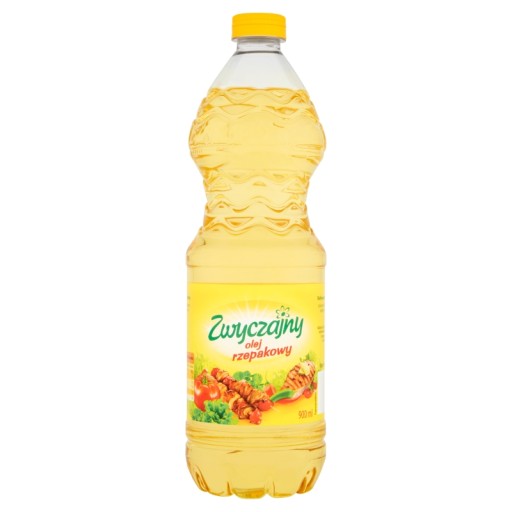 OBYČAJNÝ rafinovaný repkový olej 900 ml