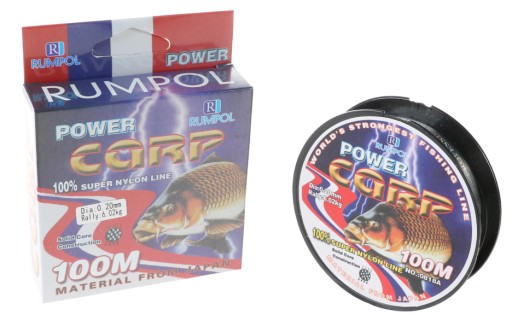 VLASŤ 100m 200m RUMPOL POWER 0,20mm 6,02kg ZBP
