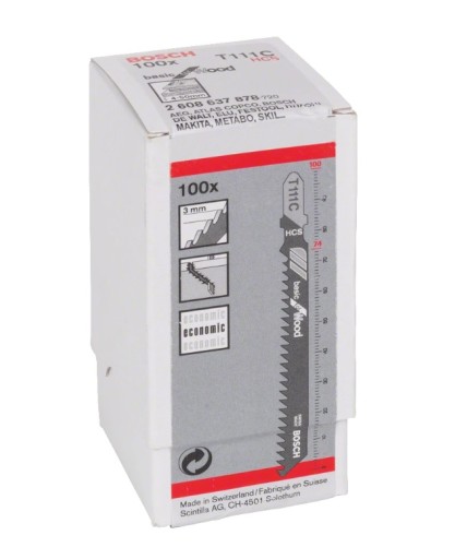 BOSCH PÍLOVÝ LIST NA DREVENÝ T 111 C