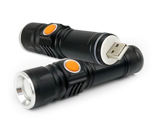 MINI LED BATERKA USB ZOOM KĽÚČENKA NABÍJATEĽNÁ