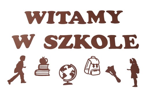 knihy dekorácia výrez okno tabuľa ŠKOLA A4