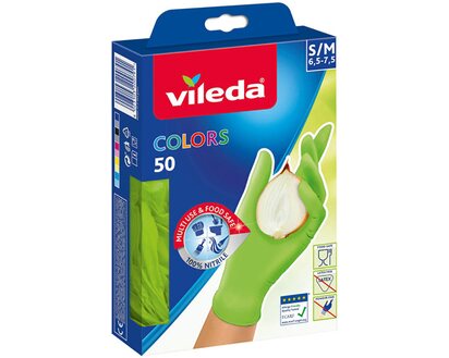 UMÝVACIA SADA Utierka z mikrovlákna na okná, rukavice Vileda