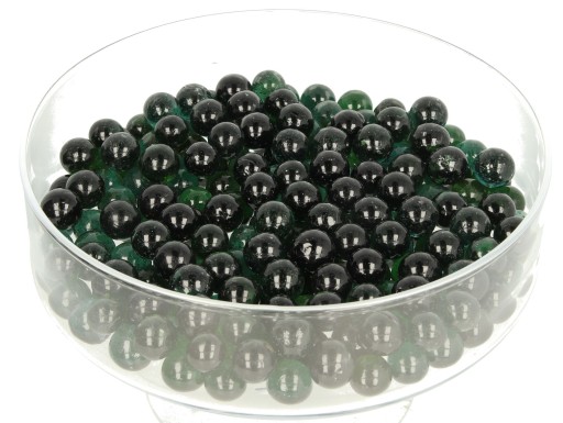 SKLENENÉ DEKORATÍVNE GULIČKY DO VÁZY, SINGLETY HRY, 1 KG