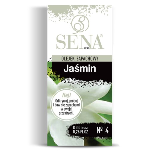 Vonný olej na tyčinky JASMINE 8ml SENA