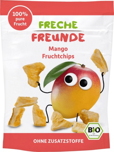 MANGO DETSKÉ DETSKÉ ČIPESKY BEZLEPKOVÉ BIO 14 g - FRECHE FREUNDE