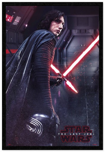 Plagát Star Wars Posledný Jedi Kylo Ren 61x91,5 cm
