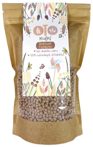 OTOLANDIA BALLS OVESNÉ RYŽOVÉ RAŇAJKOVÉ CEREÁLIE S KAKAOM 150g
