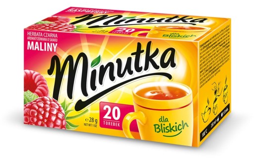 MINUTKA EXPRESS ČAJ 20T MALINA KONZU