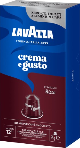 Kapsule pre Nespresso Lavazza Crema e gusto Risveglio Ricco