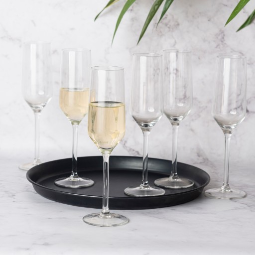 Pohár na šampanské Prosecco Amber 220ml