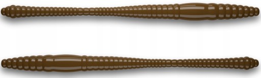 Libra Lures Bait Rubber Dying Worm 7cm 038 HNEDÝ SYR 1 ks.