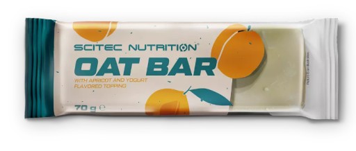 Scitec ovsená tyčinka 70 ovsená proteínová marhuľová tyčinka