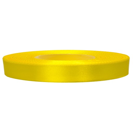 Stuha atlasová 6mm 27mb ŽLTÁ