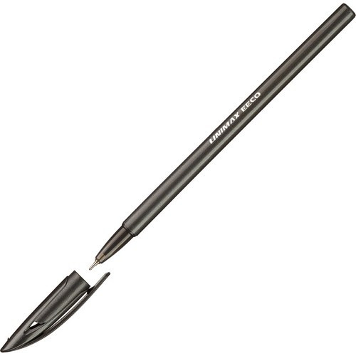 EECO BALLPOINT PEN BLACK OIL INK 0,7MM - UNIMAX