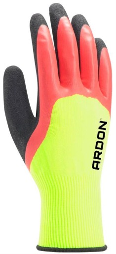 Pracovné rukavice PETRAX DOUBLE Nylon Latex Ochrana zdravia a bezpečnosti pri práci Odolnosť