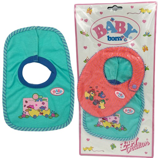 DOPLNKY PRE BABIČKY BABY BORN DOPLNKY 2 BALENIE ZAPF RUŽOVÉ S PRÚŽKAMI