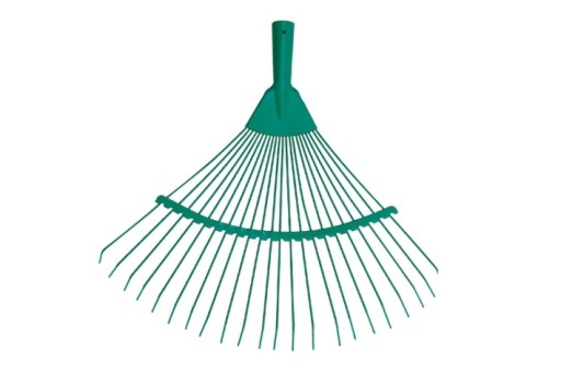 HRABĽA NA LÍSTIE TRÁVY, KOVOVÁ, 43 cm