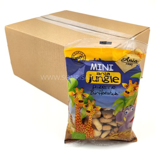 ANIA Bio sušienky Mini Jungle 100g