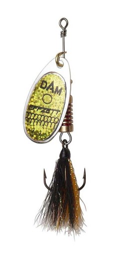Spinner Spinner Dam Standard DRESSED SPINNER 5/12g REFLEX GOLD