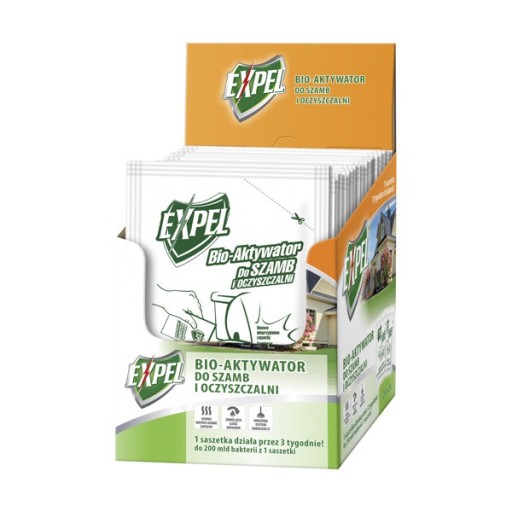 Bros Expel Bio vrecúško s aktivátorom septikov 25G
