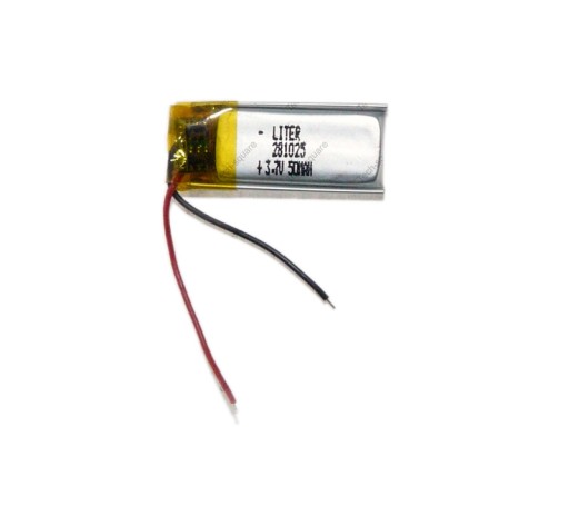Nabíjateľná batéria Mp3 Bluetooth RC 281025 50mAh
