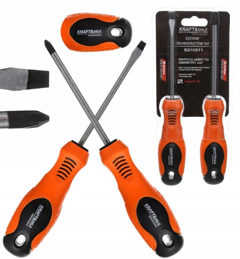 SÚPRAVA SKRUTKOVAČOV 2 PRVKY S MAGNETOM KD10911