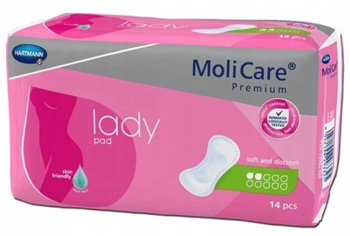 HARTMANN MOLICARE LADY PAD ABSORBNÉ VLOŽKY 2 KVAPKY