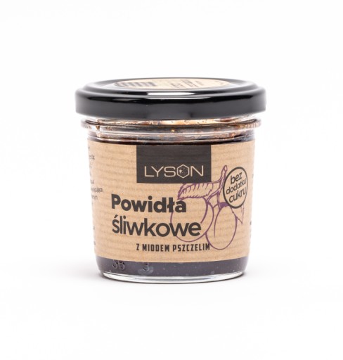 Slivkový lekvár s medom bez pridaného cukru
