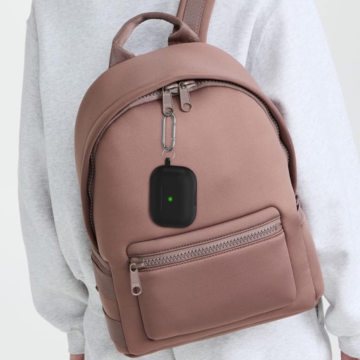 silikónové ochranné puzdro pre Airpods Pro 2 CASE s karabínou RESISTANT