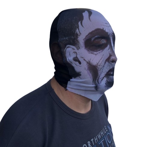 Maska hlavy Old Man Zombie Dead Man Corpse