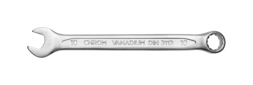 Kombinovaný kľúč 10mm, CrV oceľ, satén chróm Forstime