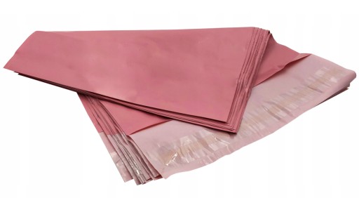 Kuriérske fólie ružové B5 190x250mm 50 ks fóliové obálky