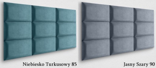 Čalúnená opierka hlavy čela 60x30 VELUR