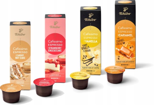Tchibo Cafissimo Espresso Karamelové kapsuly 10 ks