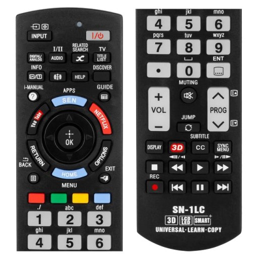 Diaľkové ovládanie Sony SN-1LC čierne