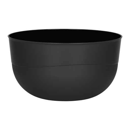 PLASTOVÁ KUCHYŇSKÁ MISKA NA JEDLO S POKROKOM 1,2L 16CM ČIERNA