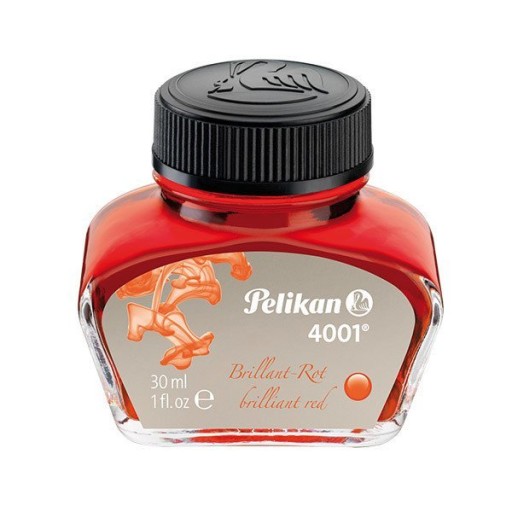 ATRAMENT do pera PELIKAN červený 30 ml