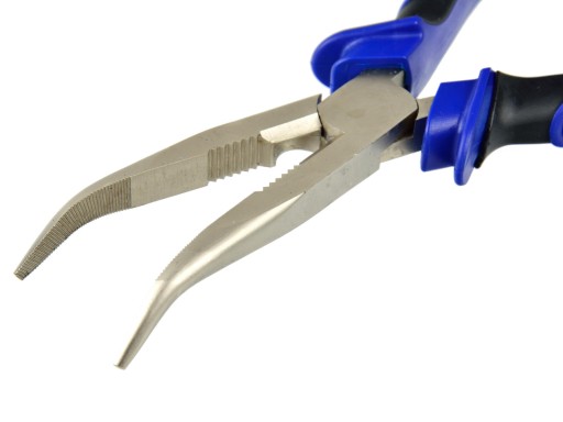 Predĺžené zalomené kliešte 200mm PREMIUM GEKO G008