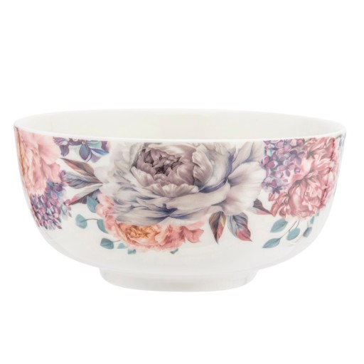 Porcelánová polievková misa Altom Design, misa na šalát, Lilac Bez, 600 ml