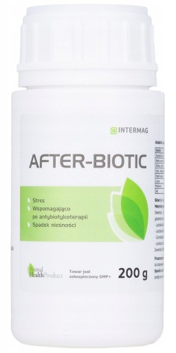 AFTER-BIOTIC ošípané zníženie stresu pri znáške probiotikum 200 g