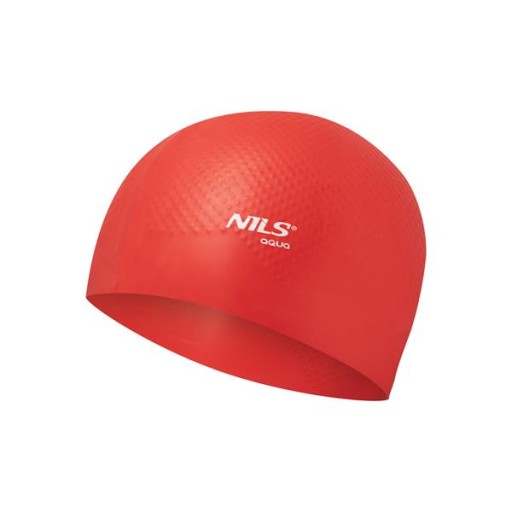 SILIKÓNOVÁ ČIAPKA ČERVENÁ NILS AQUA