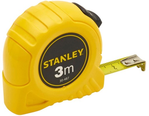 Oceľová páska STANLEY meria 3 m x 12,7 mm