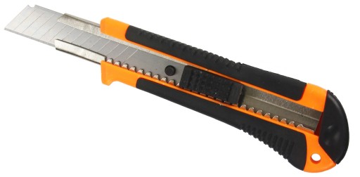 Nôž na tapety 18 mm lámacia čepeľ ERGONOMICKÝ
