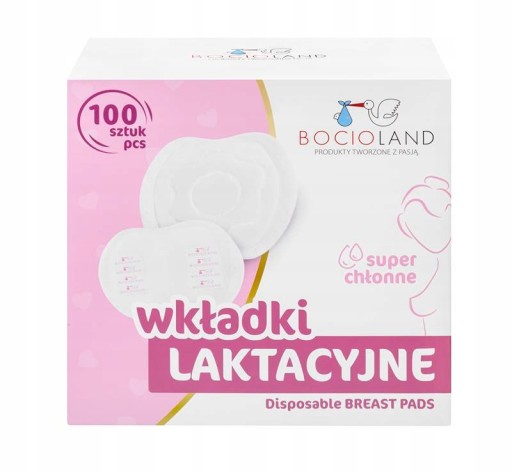 Super absorpčné prsné vložky 100 ks. Bocioland